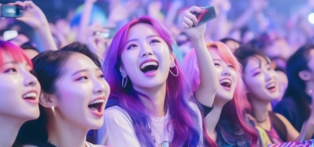 大阪のダンススタジオでK-POPダンスを練習する初心者