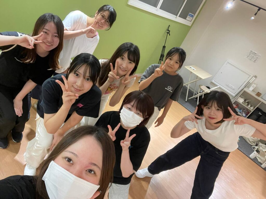 難波でヒップホップダンスに挑戦する初心者